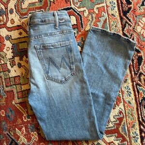 MOTHER The Hustler Ankle Straight Leg Jeans